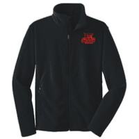 ADULT, Full-Zip, Fleece Jacket, Wildcat Mascot_Red