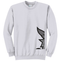 ADULT, Classic Crewneck Sweatshirt, Wildcat Mascot_Full Color