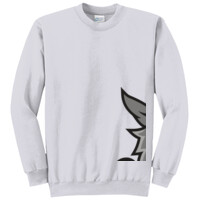 ADULT, Classic Crewneck Sweatshirt, Wildcat Mascot_Full Color