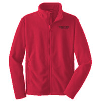 ADULT, Full-Zip, Fleece Jacket, Wildcat Mascot_Black