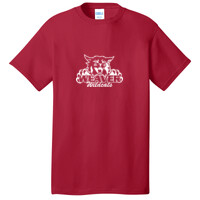 ADULT, Short Sleeve T Shirt , Weaver Mascot_White 
