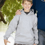 Champion Double Dry Eco Youth Hooded Sweatshirt