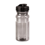 USA Made 20oz Translucent Sport Water Bottle With Snap Cap