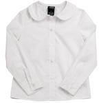 Ladies Peter Pan Shirt Long Sleeve  XS-XL