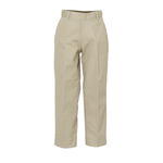 BOYS Twill Flat Front Pants, 25-40_US
